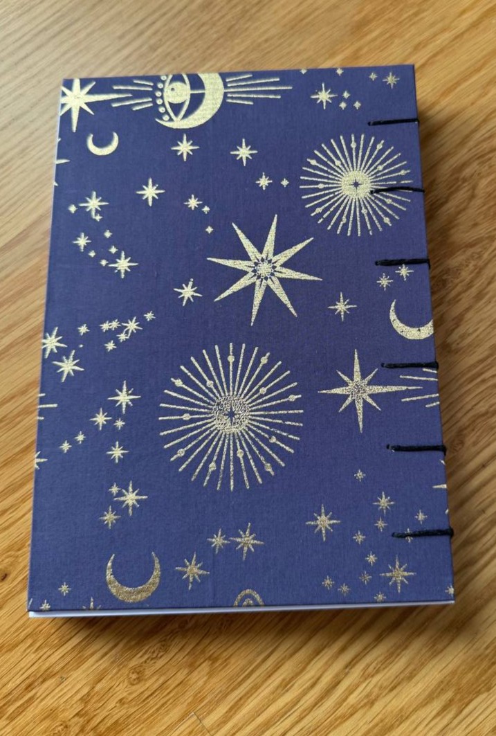 A5 Coptic - space print