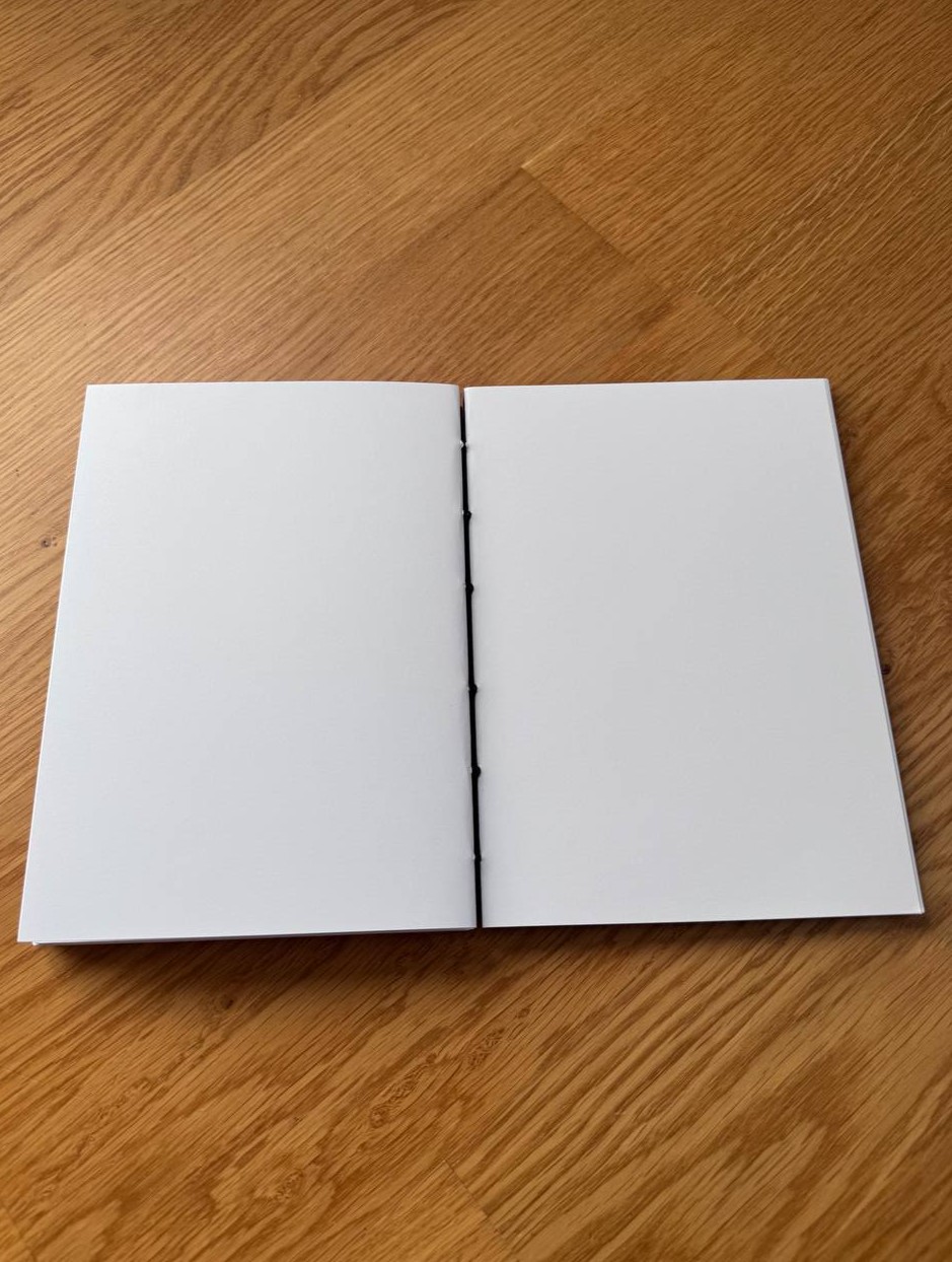 A5 Coptic - space print
