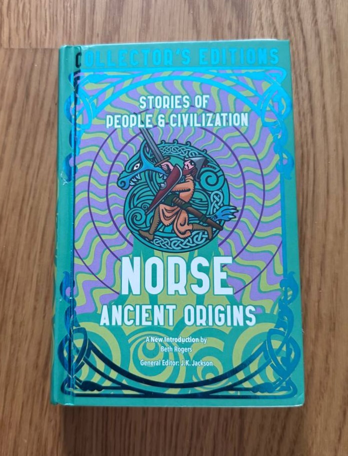 Vintage Book-cover Sketchbook - cover "Norse: Ancient Origins"