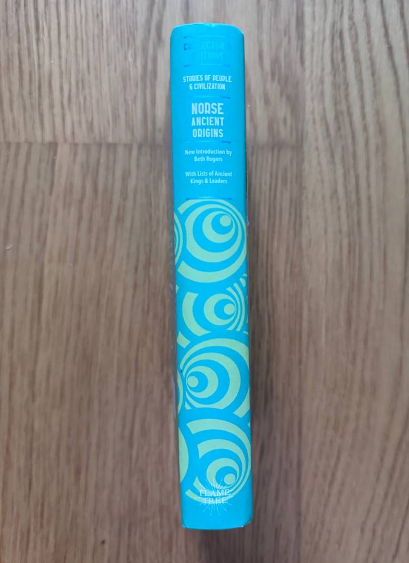 Vintage Book-cover Sketchbook - cover "Norse: Ancient Origins"