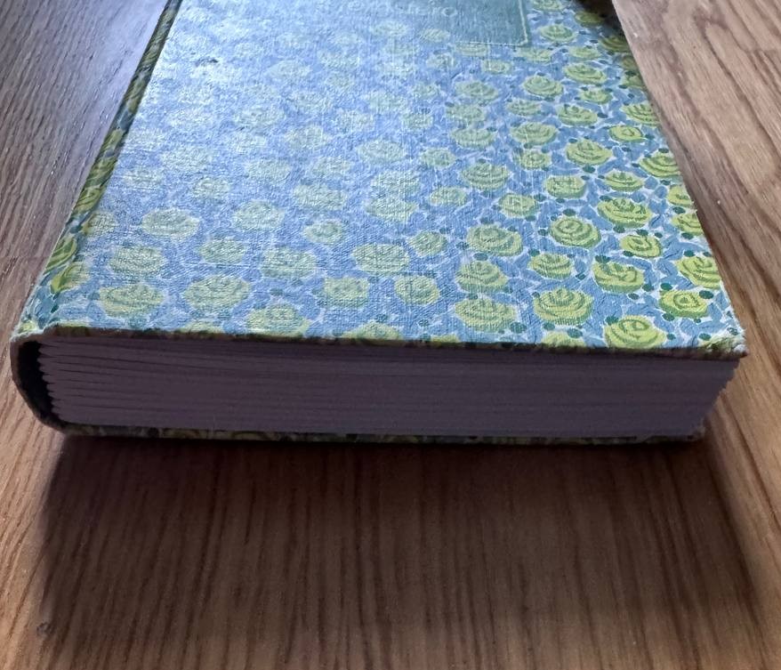 Vintage Book-cover Sketchbook - cover "Gracia y el forastero"
