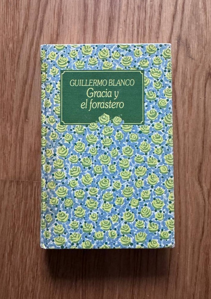 Vintage Book-cover Sketchbook - cover "Gracia y el forastero"