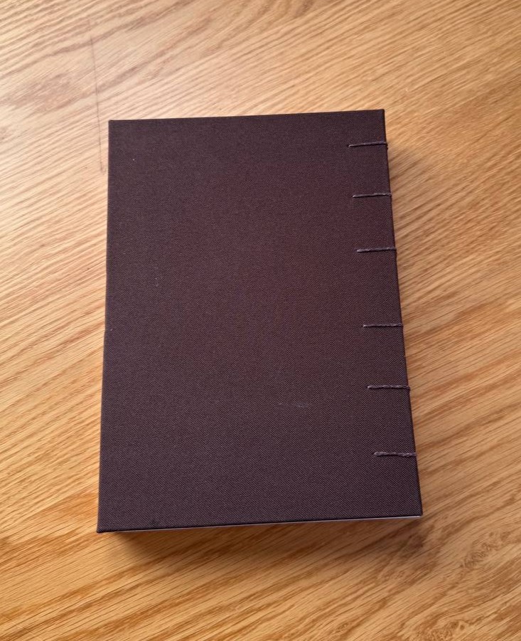 A5 Coptic - brown