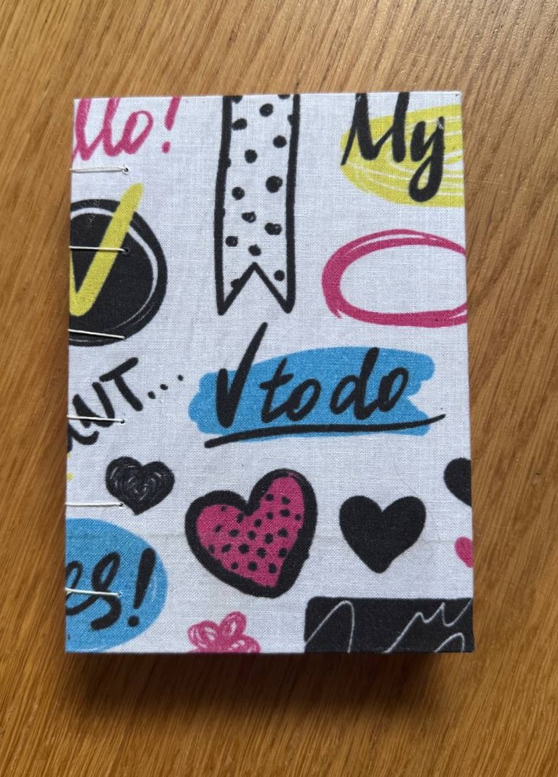 A6 Coptic Notebook — to-do print