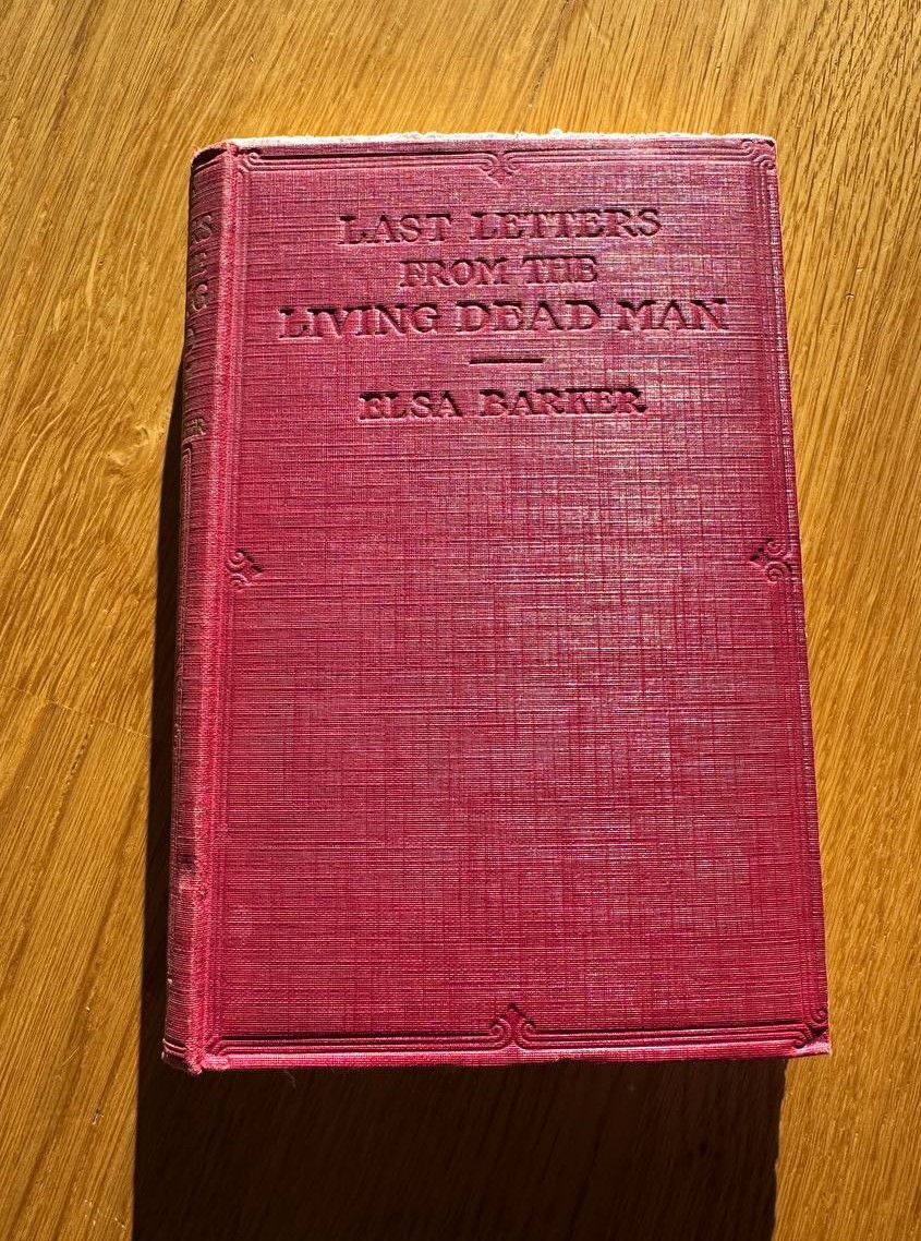 Last letters from the living dead man