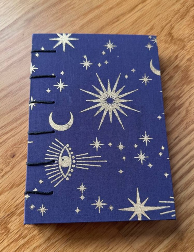 A6 Coptic - Space print